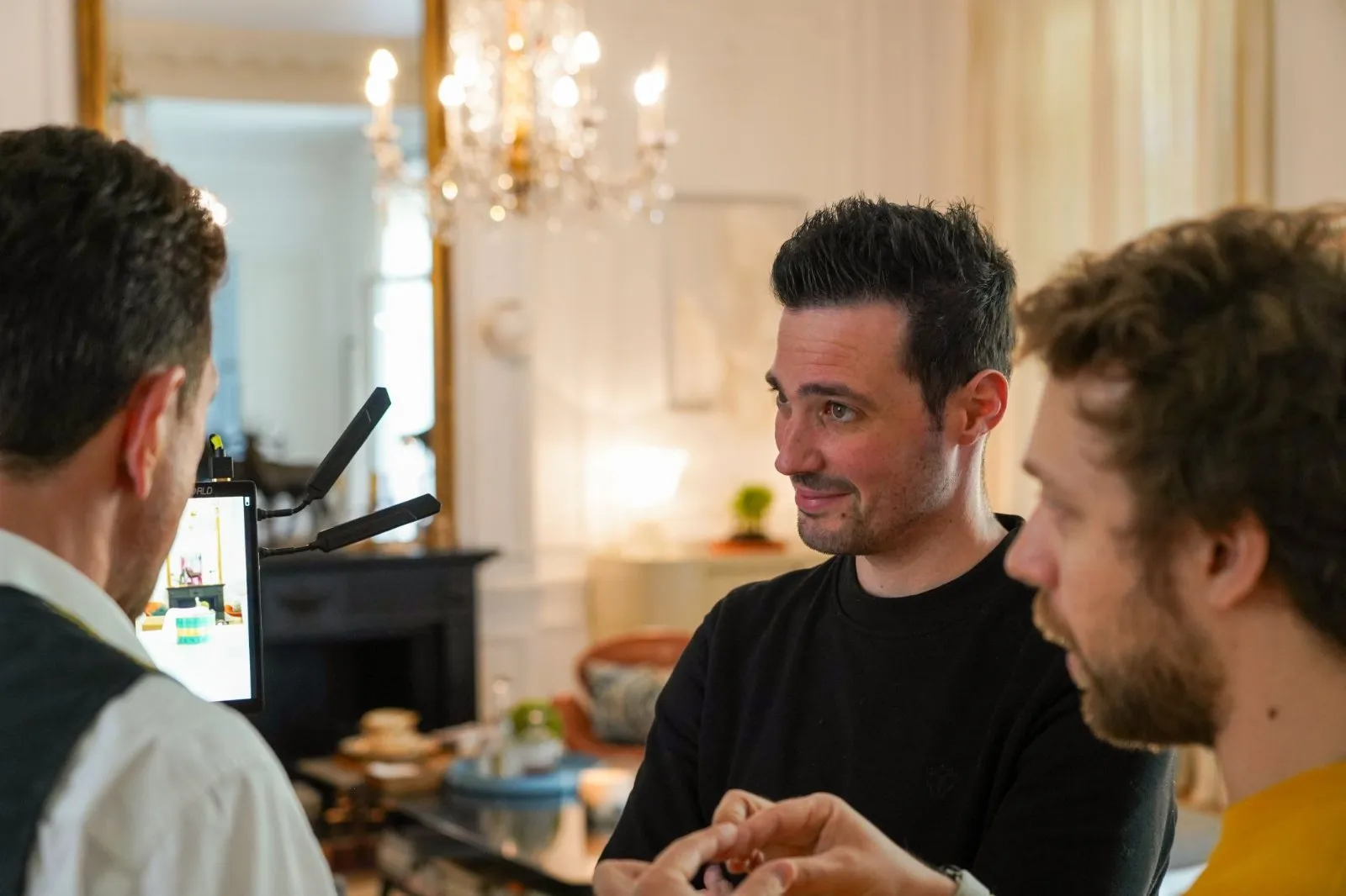 Sur le terrain · interview